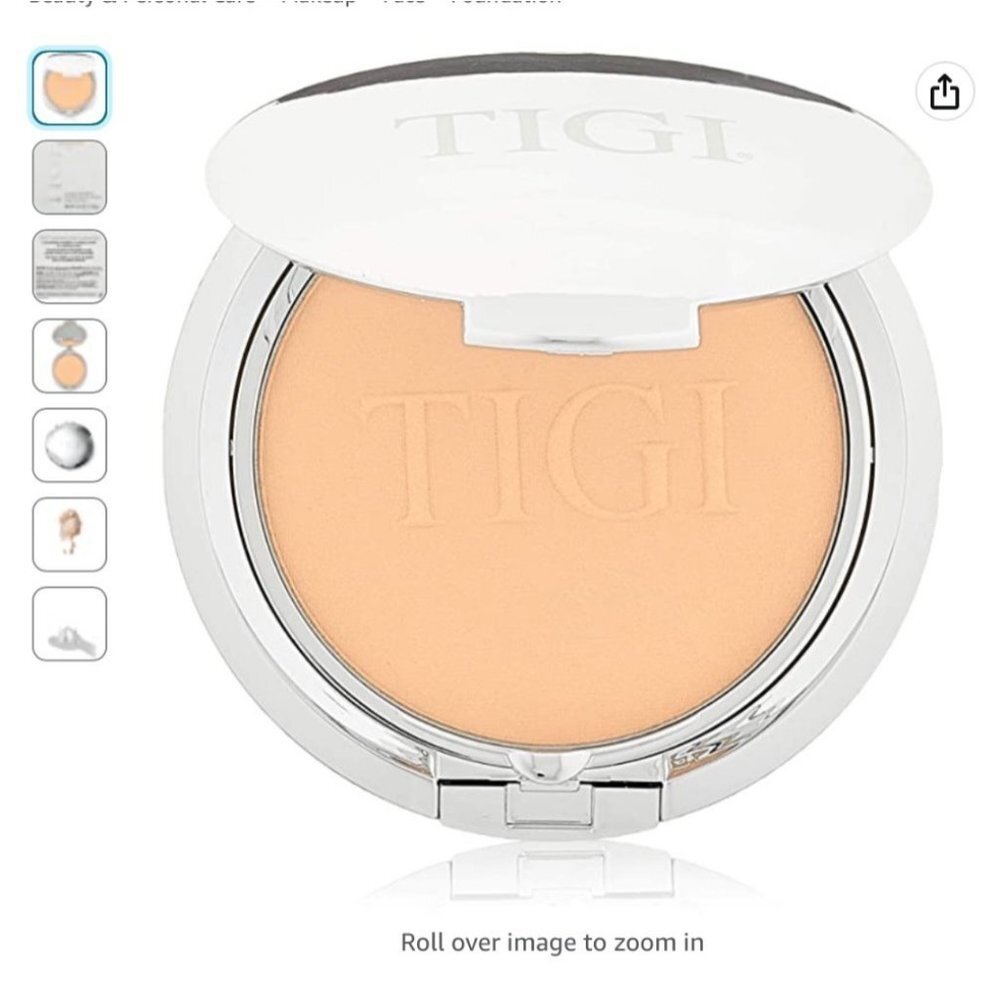 NEW TIGI Professional Cosmetics Setting Powder Flawless Foundation 6176 Pure
